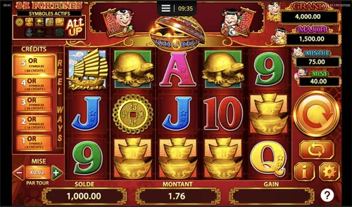 88 Fortunes mobile image